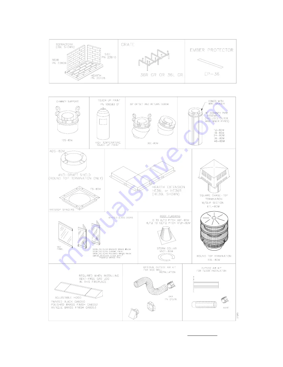 Vanguard V36NCL Installation Instructions Manual Download Page 12