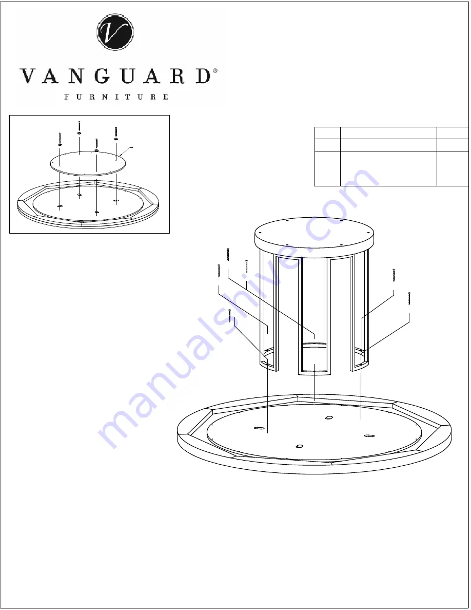 Vanguard W202B Assembly Instructions Download Page 1