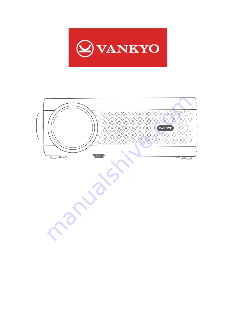 Vankyo 495W User Manual Download Page 1