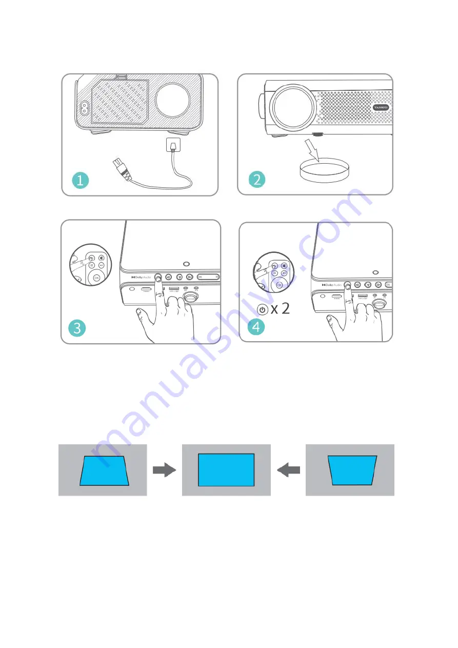 Vankyo 495W User Manual Download Page 8