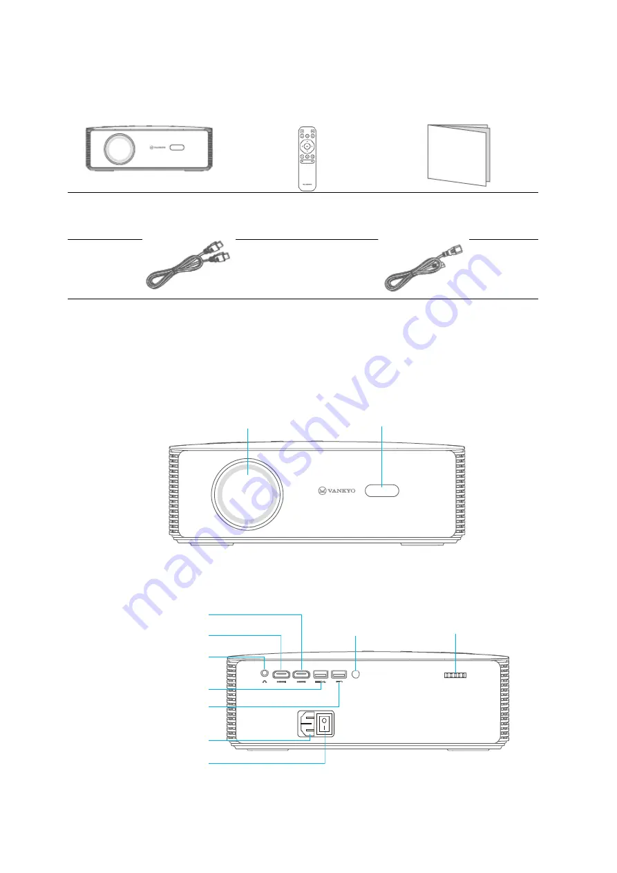 Vankyo Performance 700 W User Manual Download Page 24