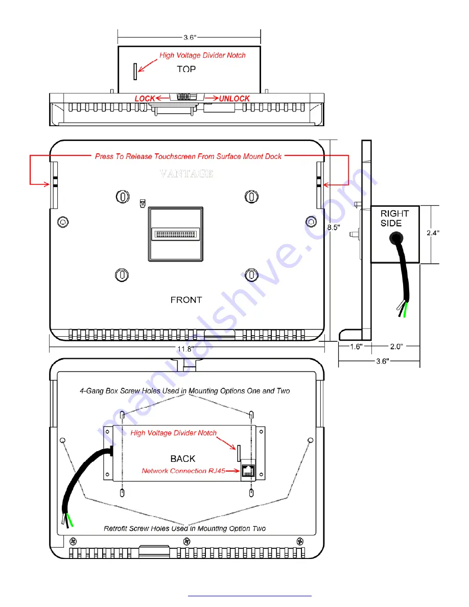 Vantage Hearth TPT1210-1 Скачать руководство пользователя страница 2