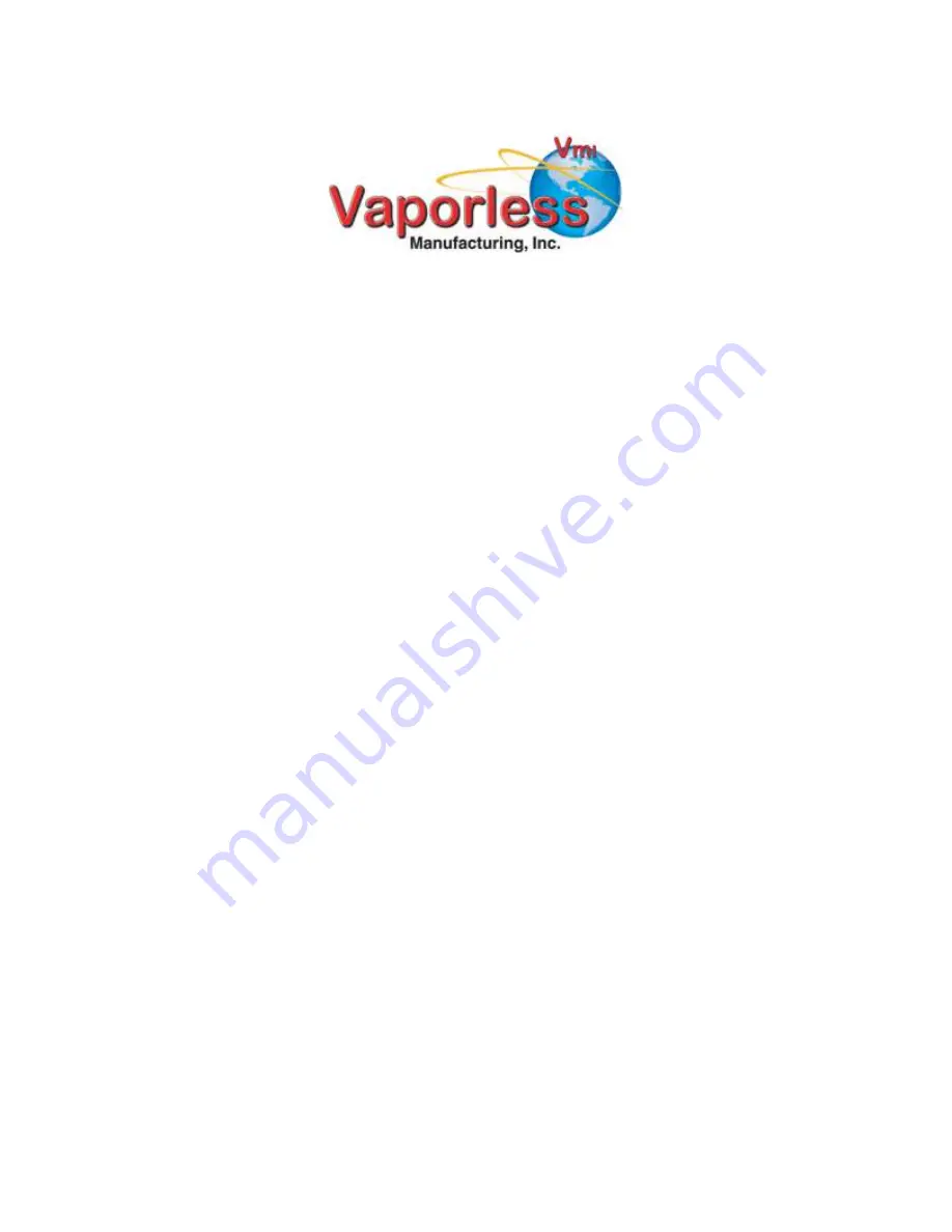 Vaporless ISM-4080 Installation & Operation Manual Download Page 1