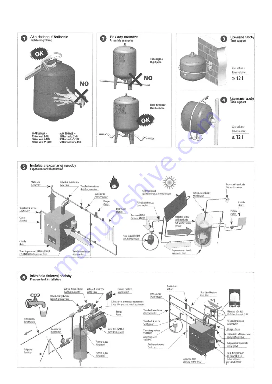 VAREM AQUAFILL HS Instruction Manual Download Page 6