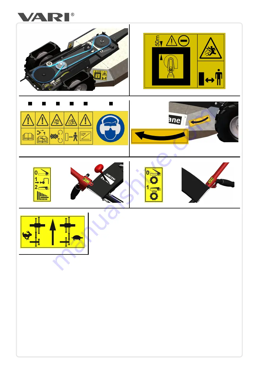 Vari F-550Z Translation Of The Original Instructions Download Page 63