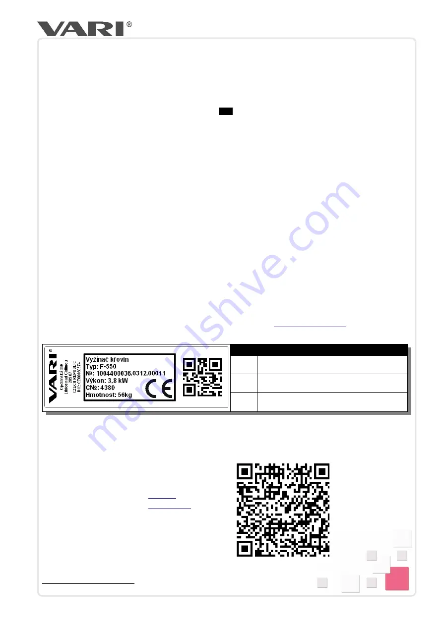 Vari Hurricane F-550 User Manual Download Page 30