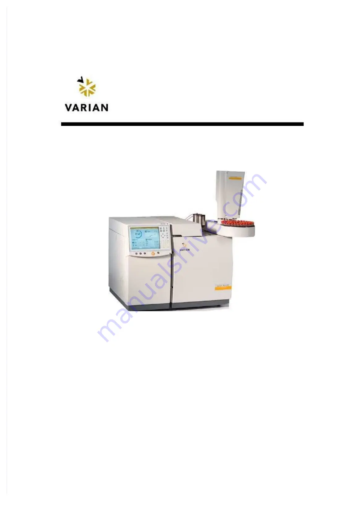 Varian 450-GC User Manual Download Page 1