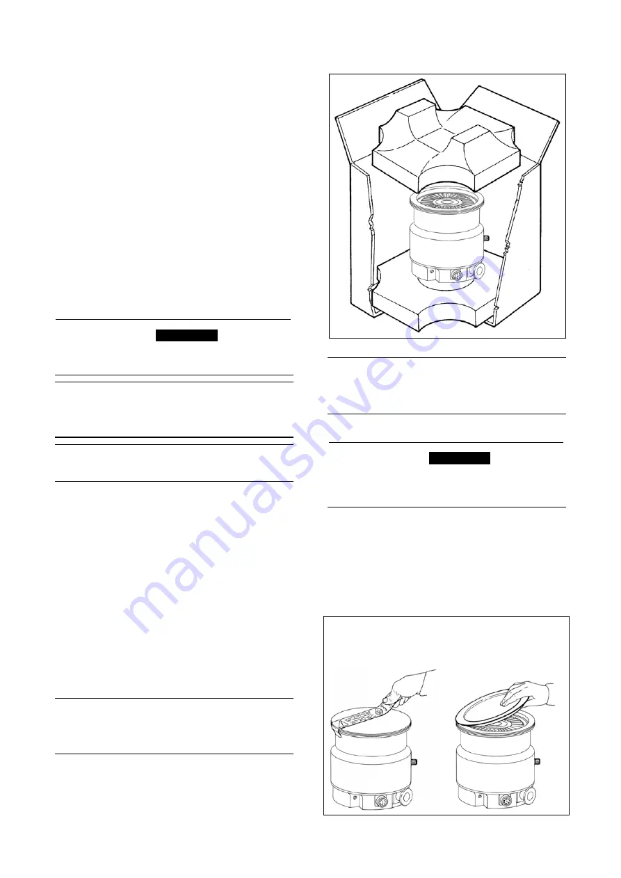 Varian Turbo-V 2000 ICE Instructions For Use Manual Download Page 6