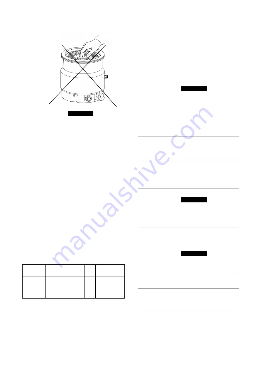 Varian Turbo-V 2000 ICE Instructions For Use Manual Download Page 9