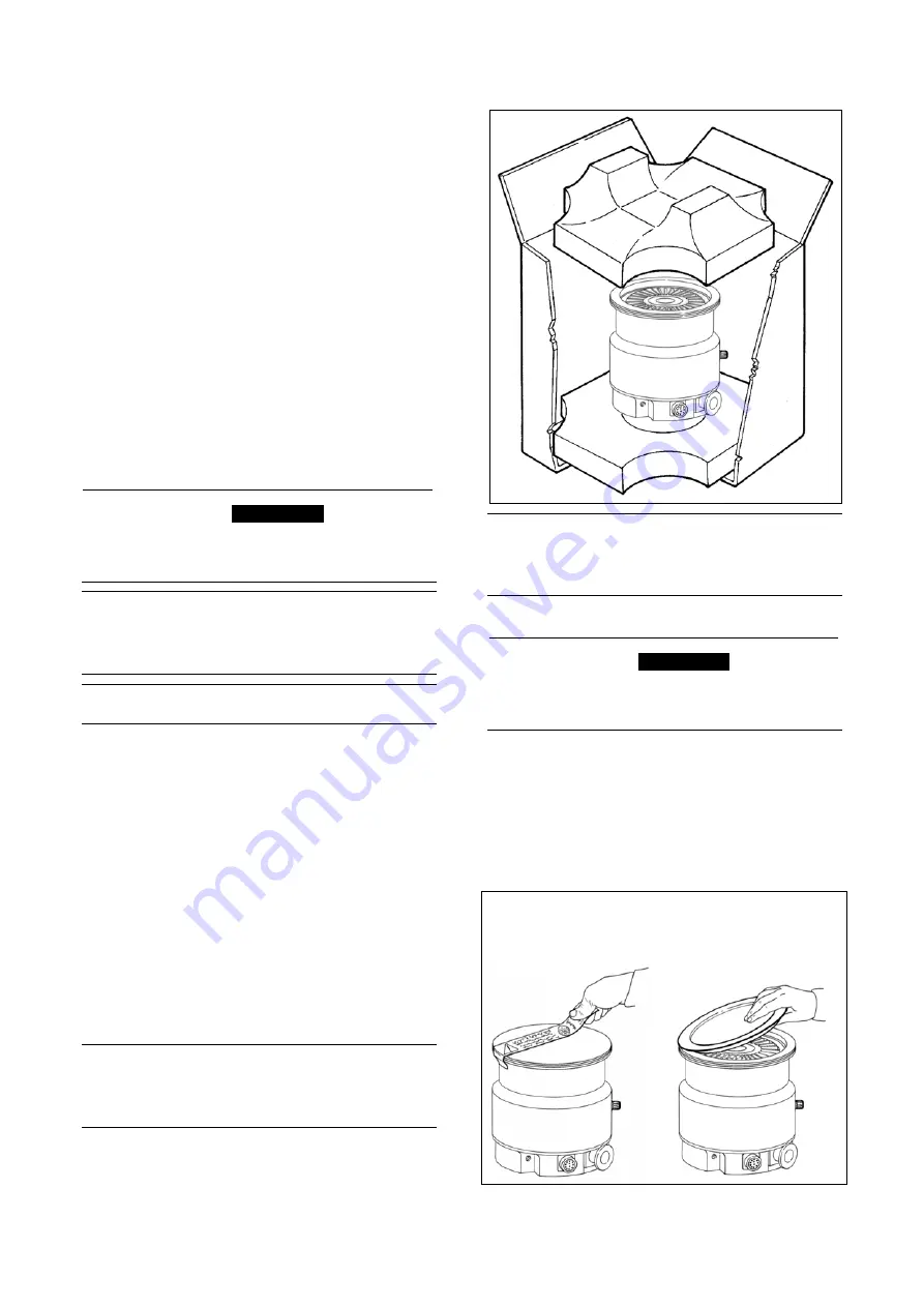 Varian Turbo-V 2000 ICE Instructions For Use Manual Download Page 14