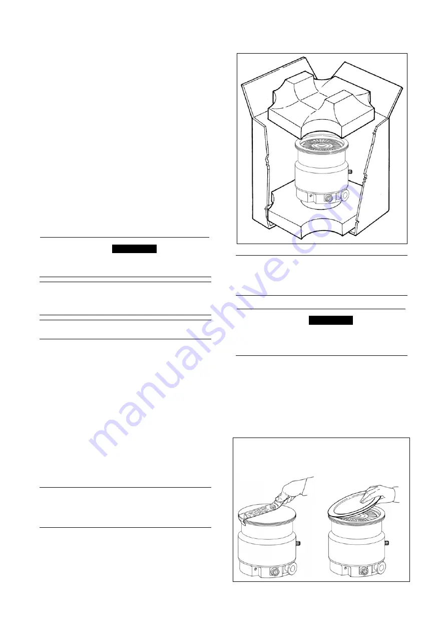 Varian Turbo-V 2000 ICE Instructions For Use Manual Download Page 24