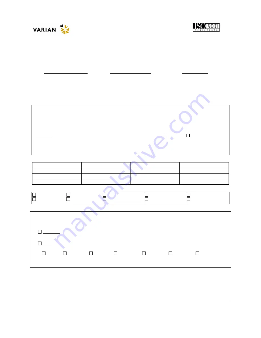 Varian Turbo-V70LP Instruction Manual Download Page 42