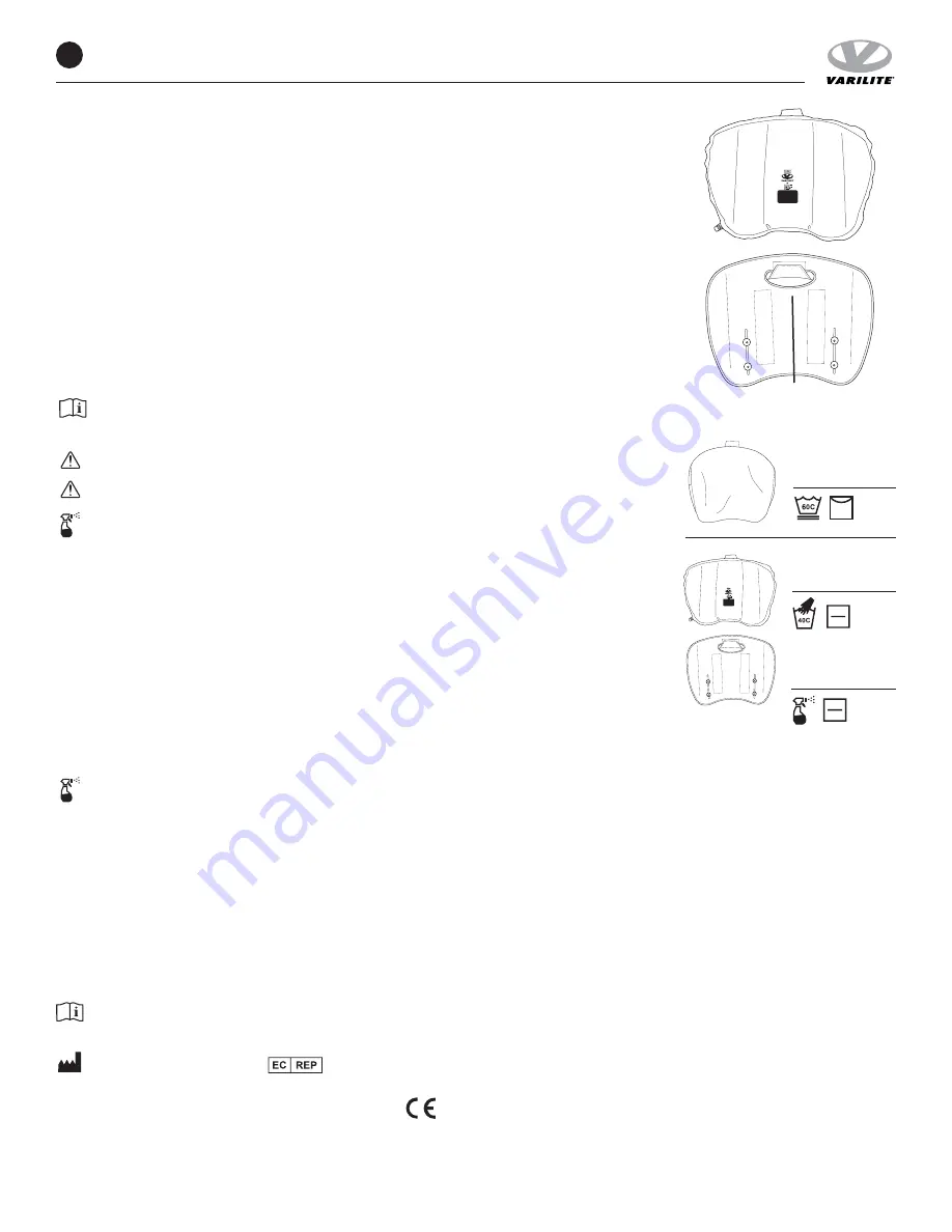 VARILITE ICON BACK SYSTEM Скачать руководство пользователя страница 42