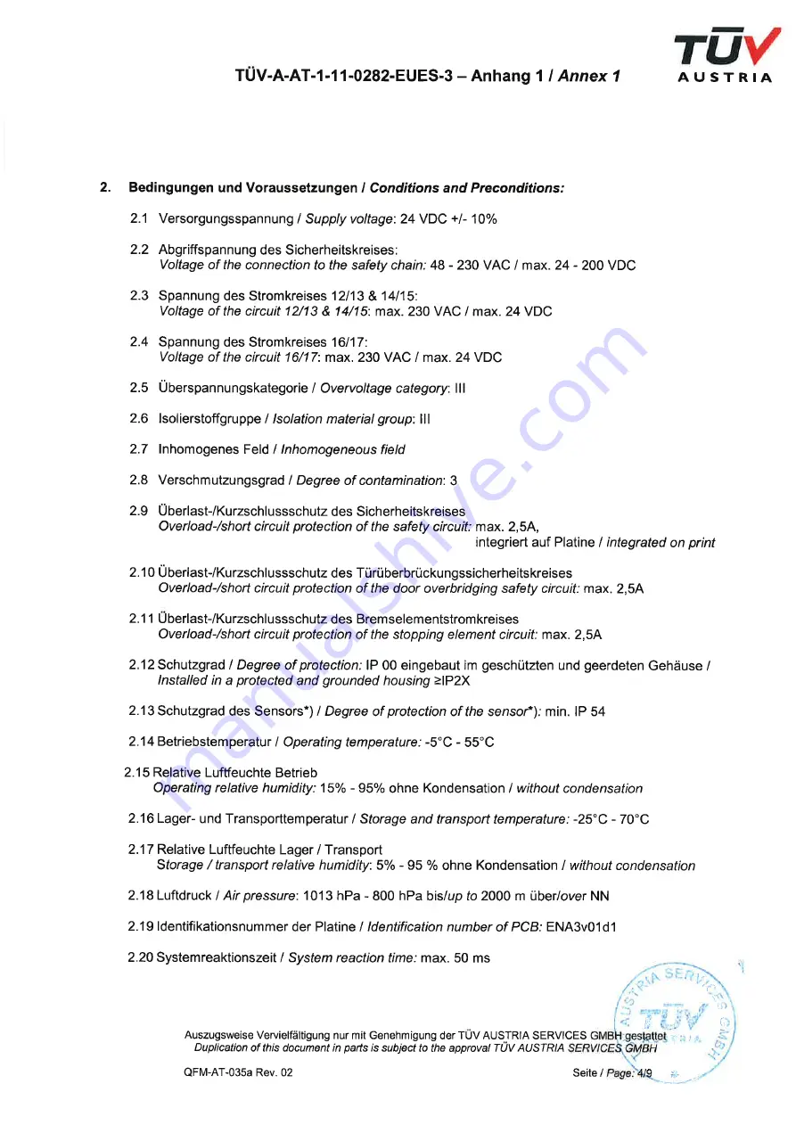 Variotech ENA3 Manual Download Page 18