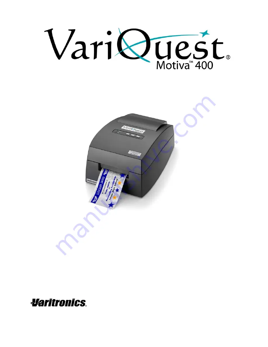 Variquest Motiva 400 Скачать руководство пользователя страница 1