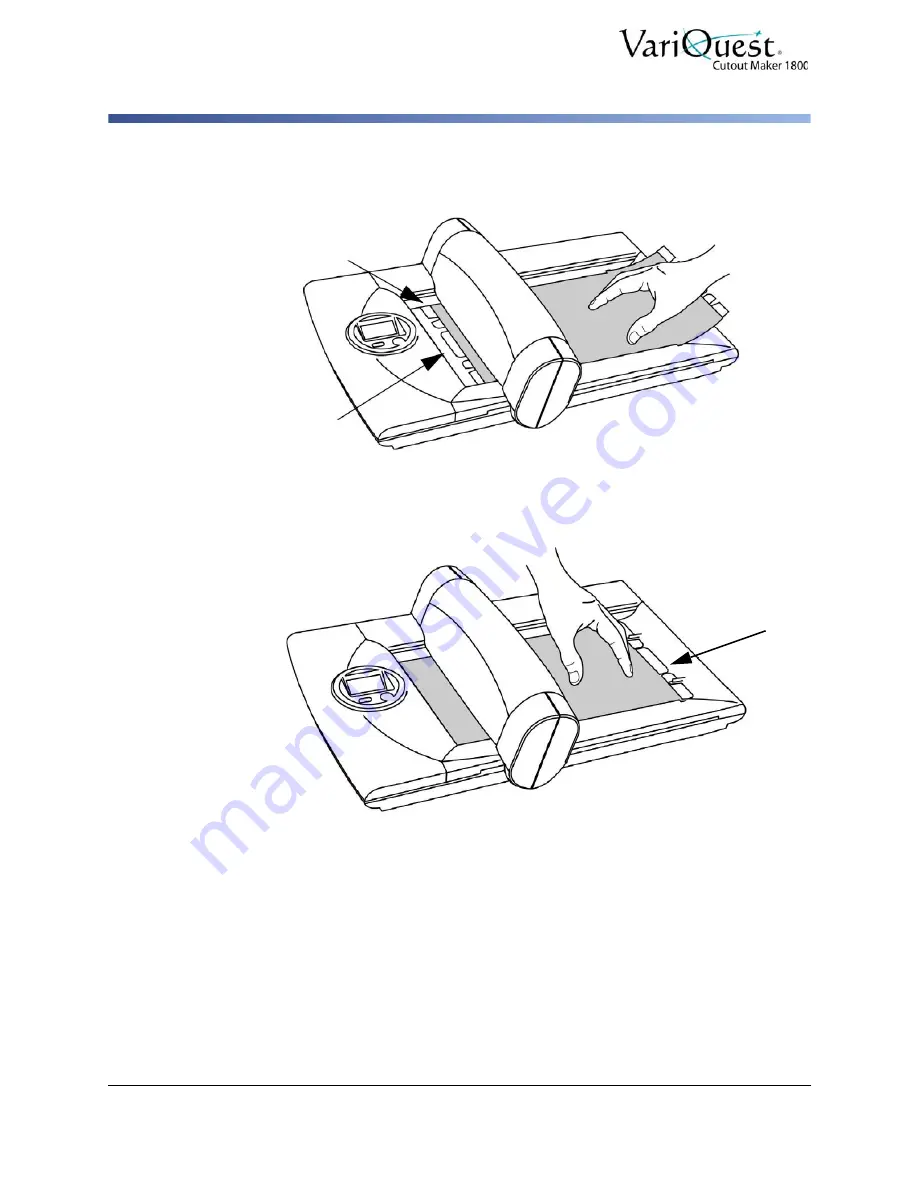 Varitronics VariOuest Cutout Maker 1800 Скачать руководство пользователя страница 36