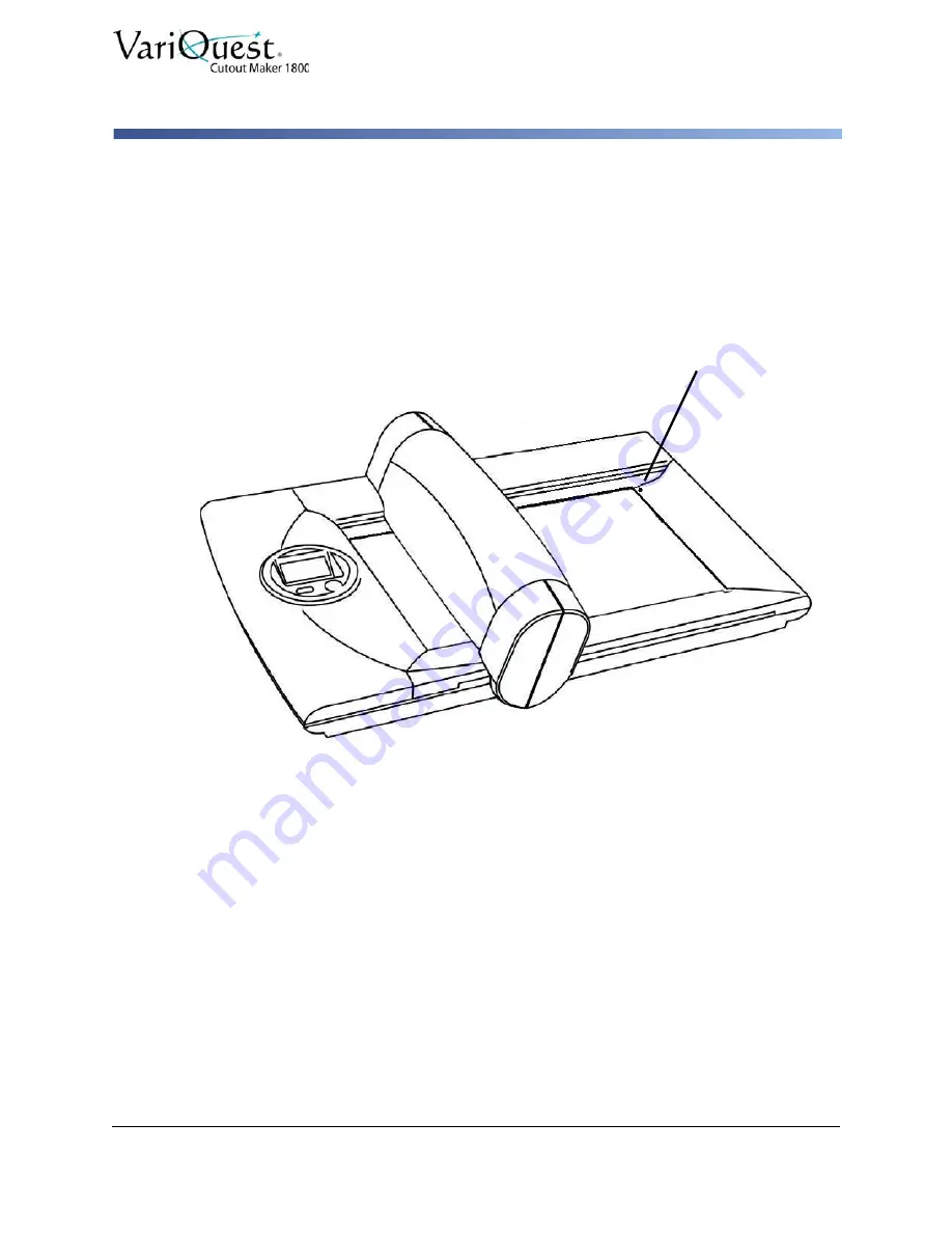 Varitronics VariOuest Cutout Maker 1800 Скачать руководство пользователя страница 39