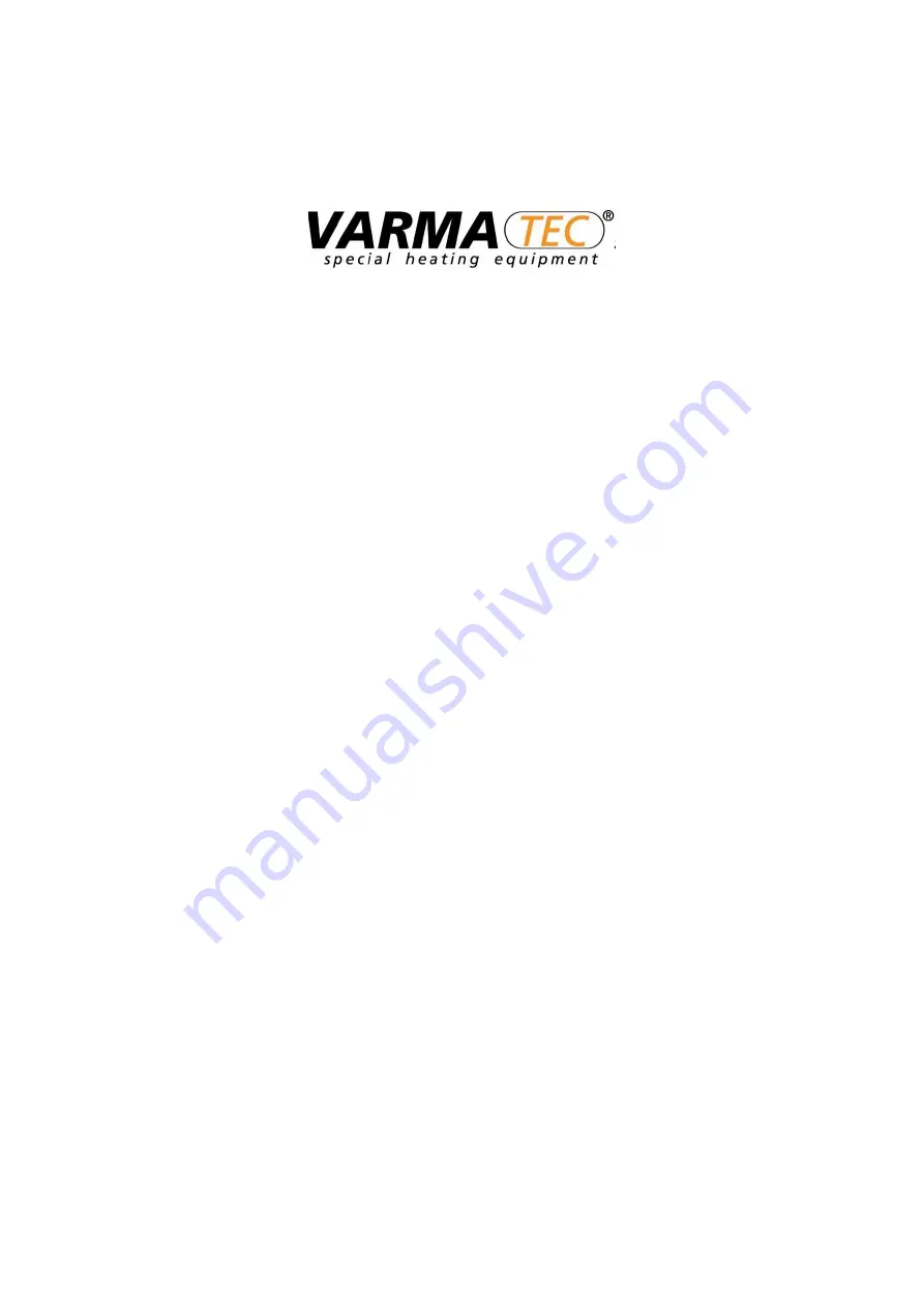 Varma Tec HELIOSA 66 Instruction Manual Download Page 20