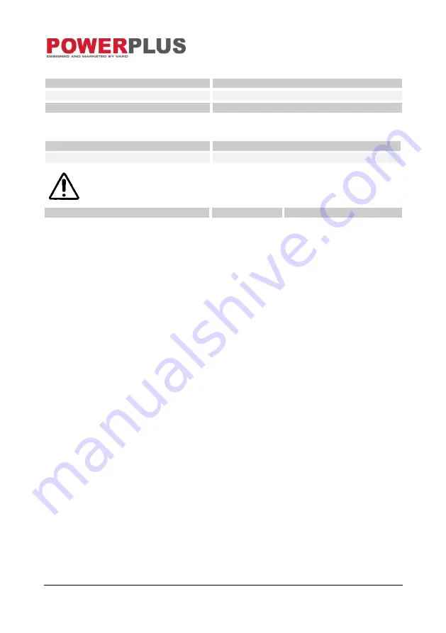 VARO PowerPlus POW403 Manual Download Page 5