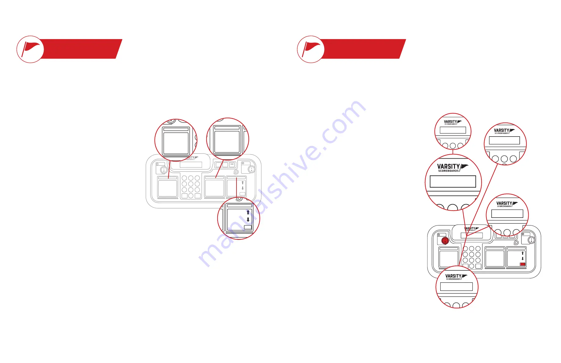VARSITY Scoreboards Football Operation Manual Download Page 4