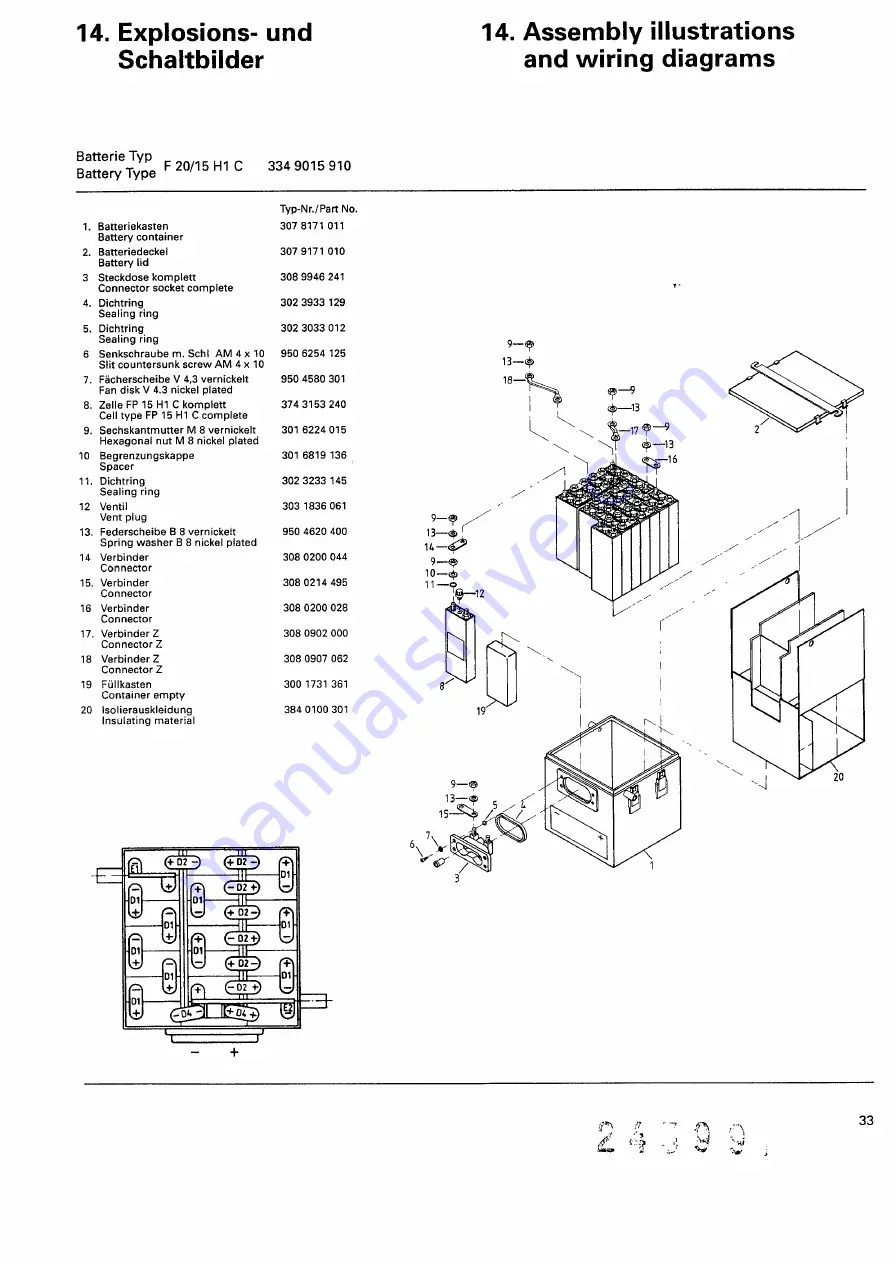 Varta F 20/15 H1 C Maintenance Manual Download Page 37