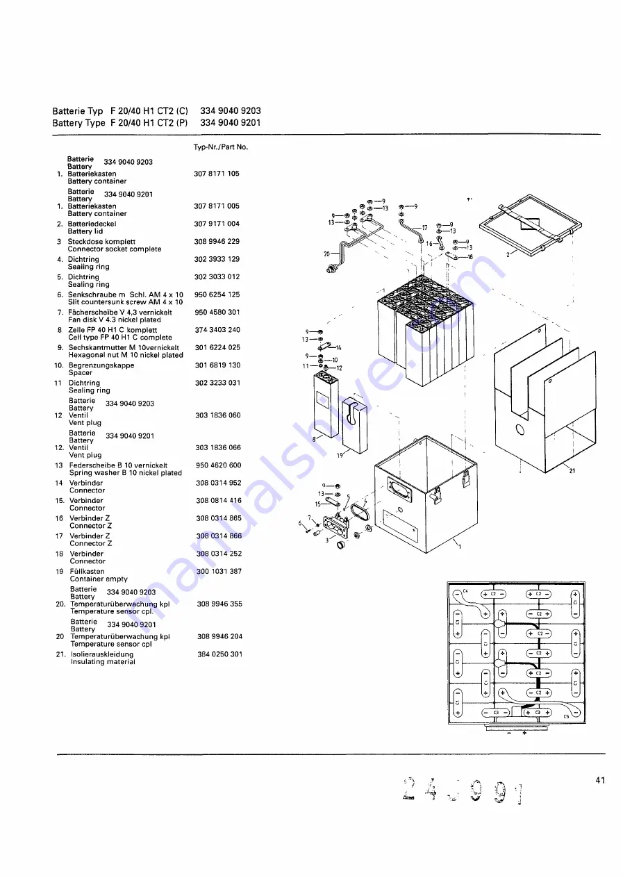 Varta F 20/15 H1 C Maintenance Manual Download Page 45