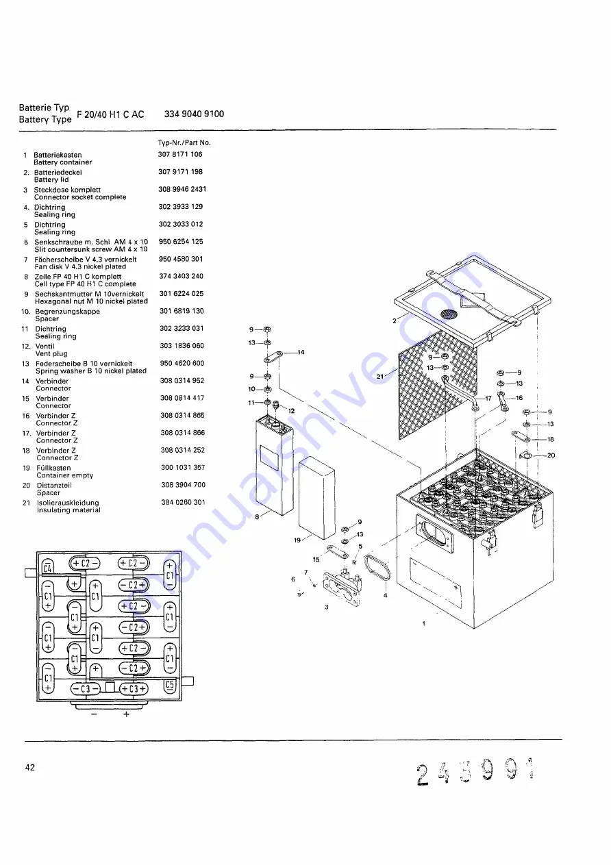 Varta F 20/15 H1 C Maintenance Manual Download Page 46