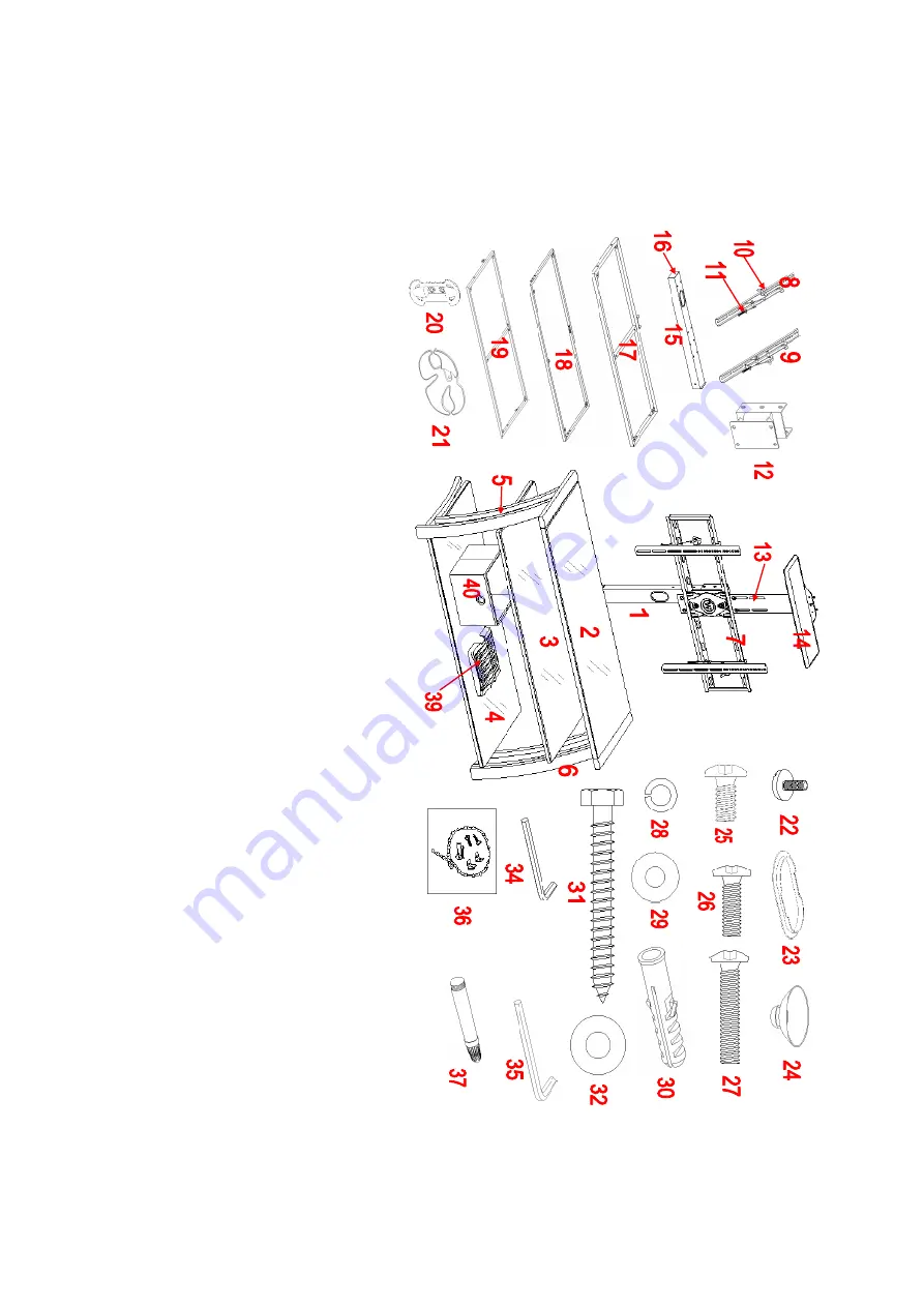 VAS 3-N-1 Gaming Theater/GT XLGTS46-2DT Скачать руководство пользователя страница 24