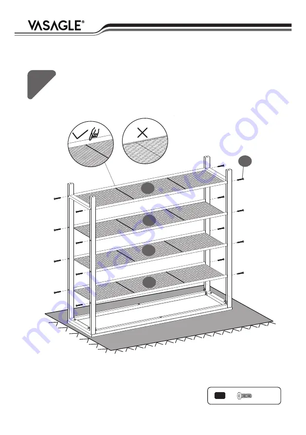 VASAGLE LBS015 Manual Download Page 10