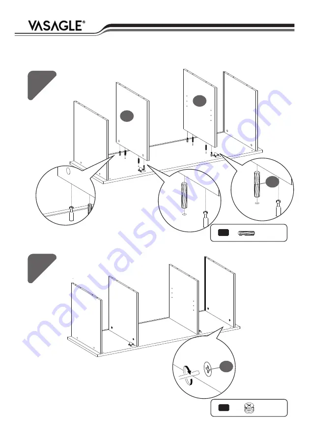 VASAGLE LTV43 Manual Download Page 12