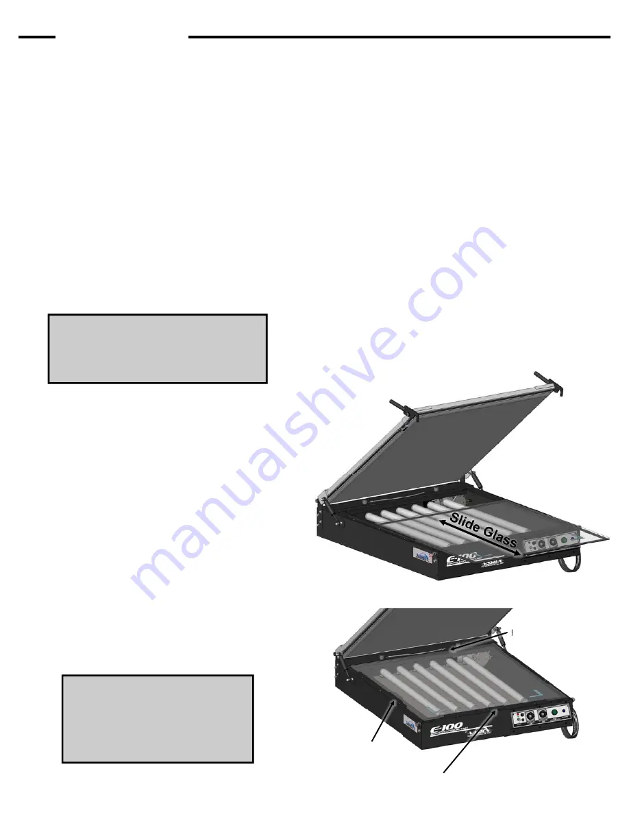 VASTEX E-100-2128 Assembly And Operation Instructions Manual Download Page 8