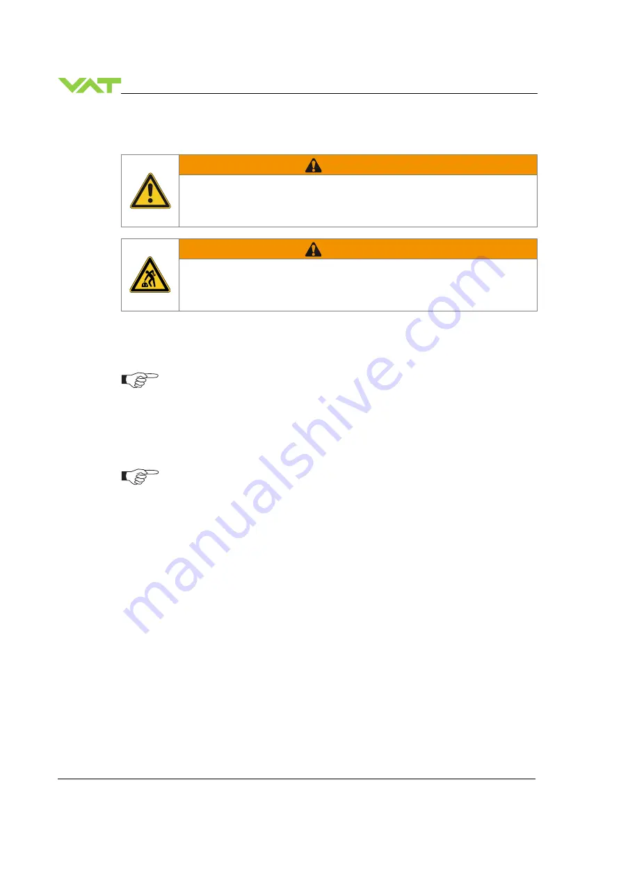 VAT 192 Series Installation, Operating,  & Maintenance Instructions Download Page 8