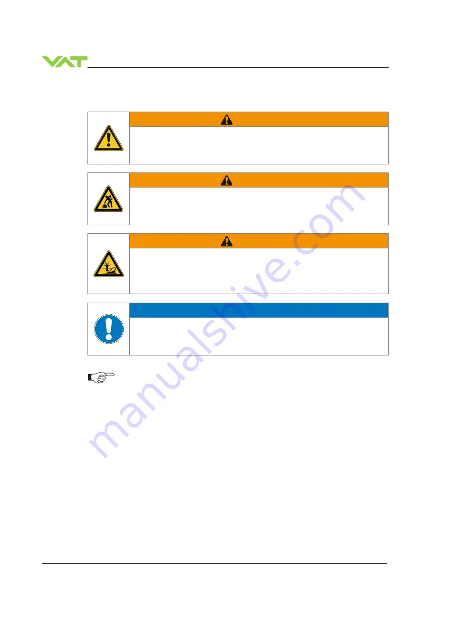 VAT 192 Series Installation, Operating,  & Maintenance Instructions Download Page 22