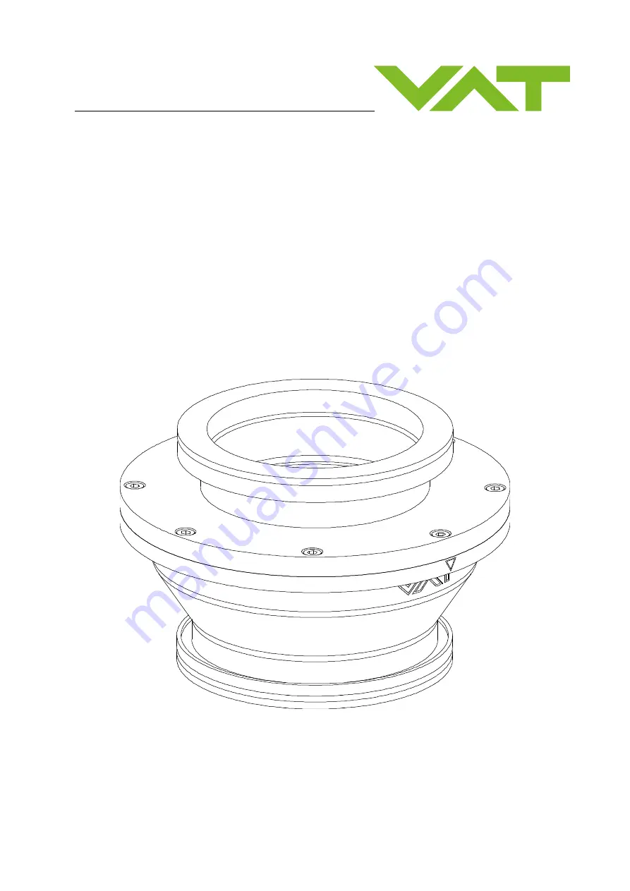 VAT 25740-QE99-0001 Translation Of Installation And Operating Instructions Download Page 1