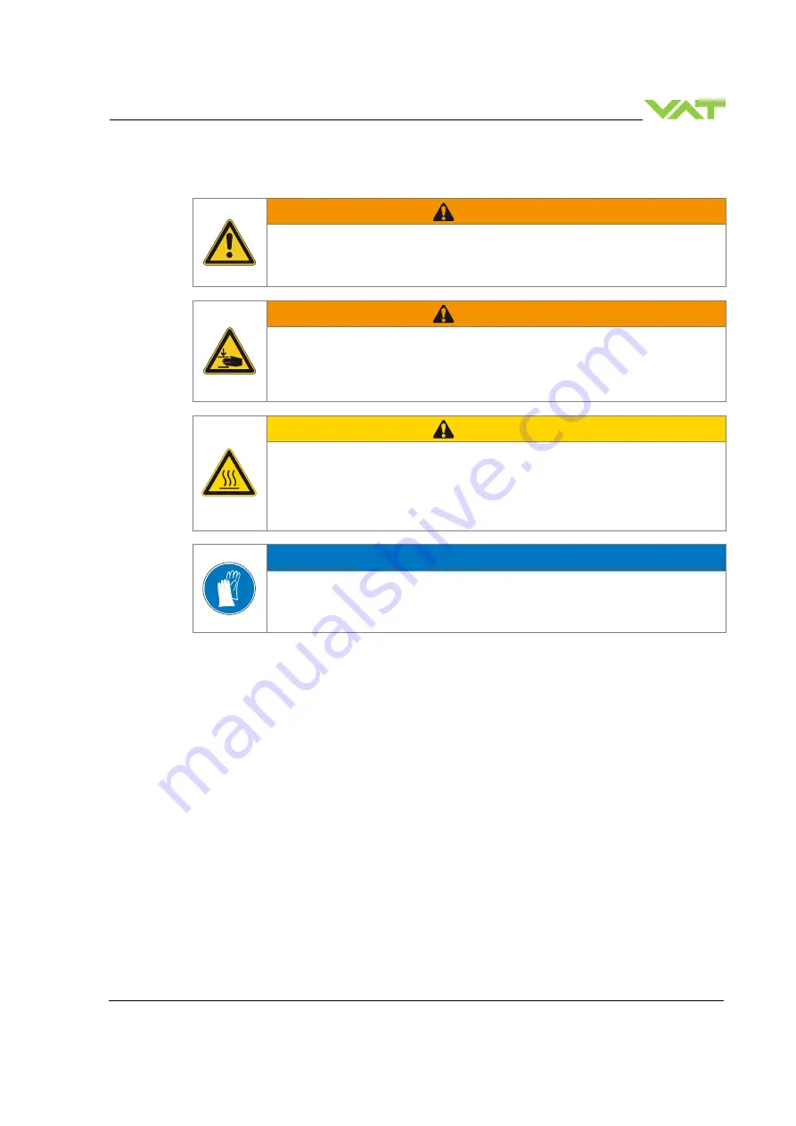 VAT 616 Series Installation, Operating,  & Maintenance Instructions Download Page 31