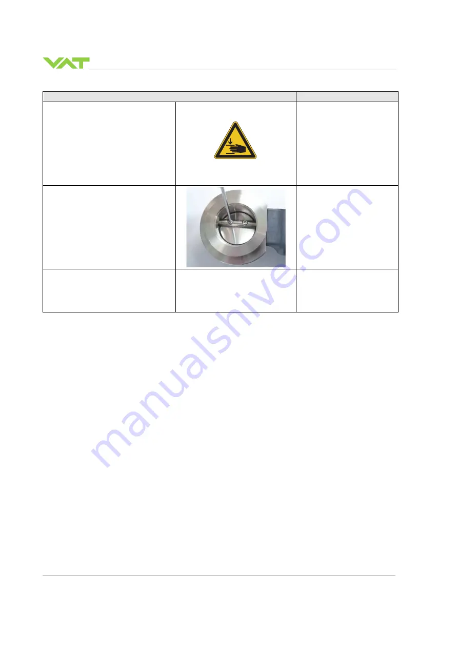 VAT 616 Series Installation, Operating,  & Maintenance Instructions Download Page 36