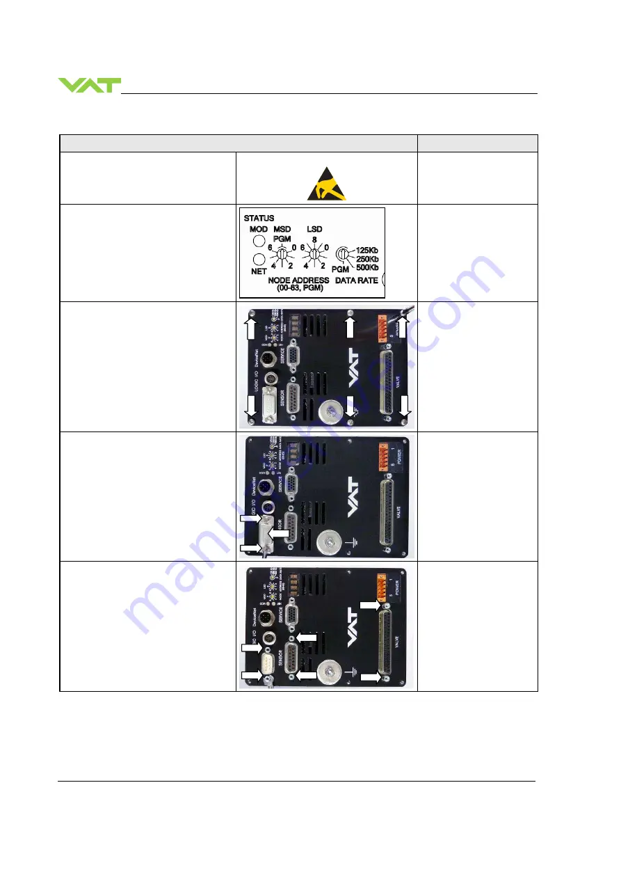 VAT 642 GP Series Скачать руководство пользователя страница 98