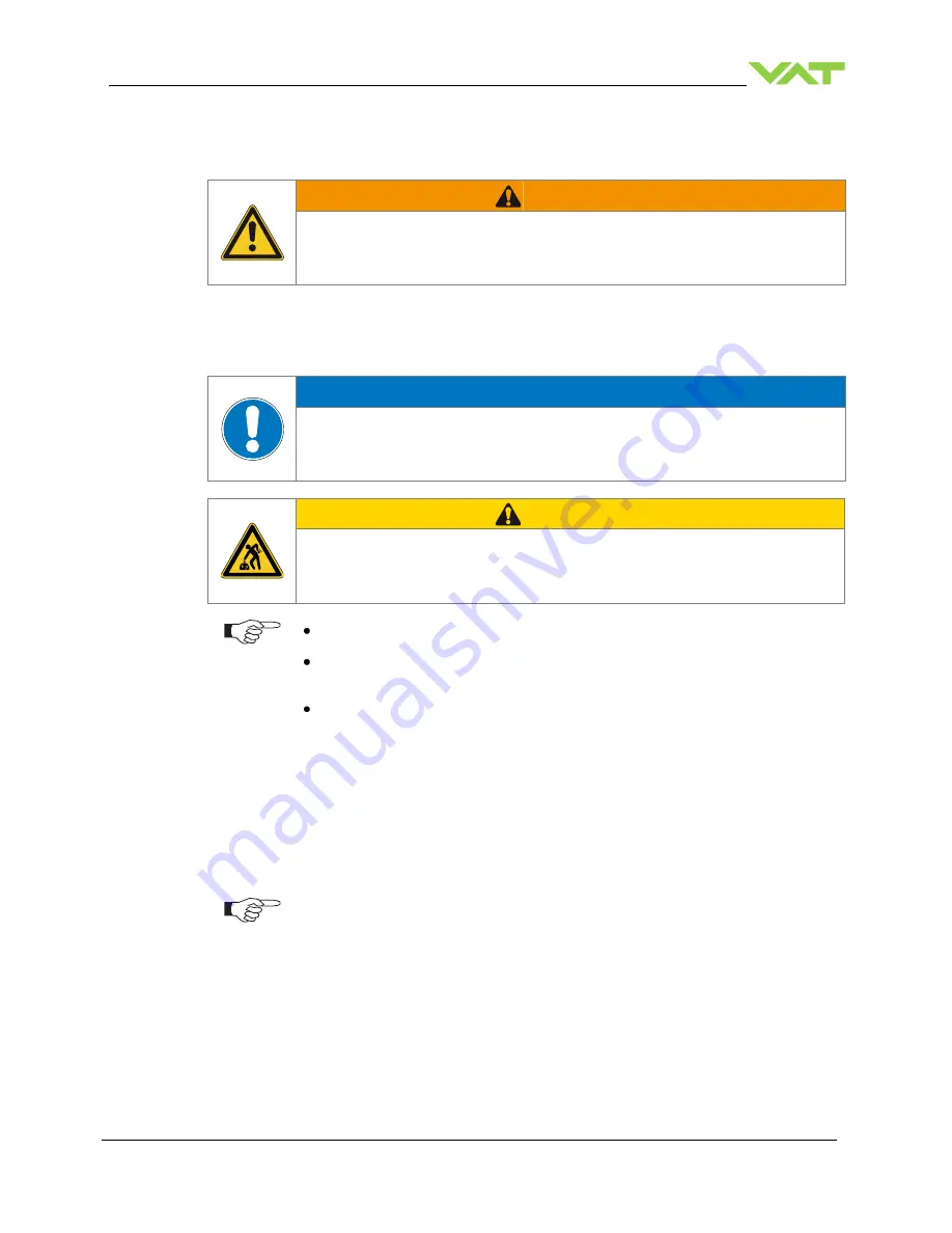 VAT 64246-UEHC-0001 Installation, Operating,  & Maintenance Instructions Download Page 13