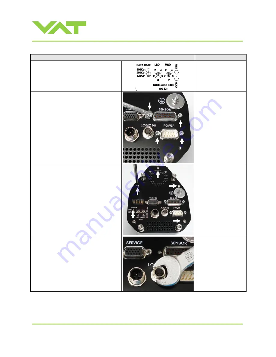 VAT 650 AP Series Скачать руководство пользователя страница 71