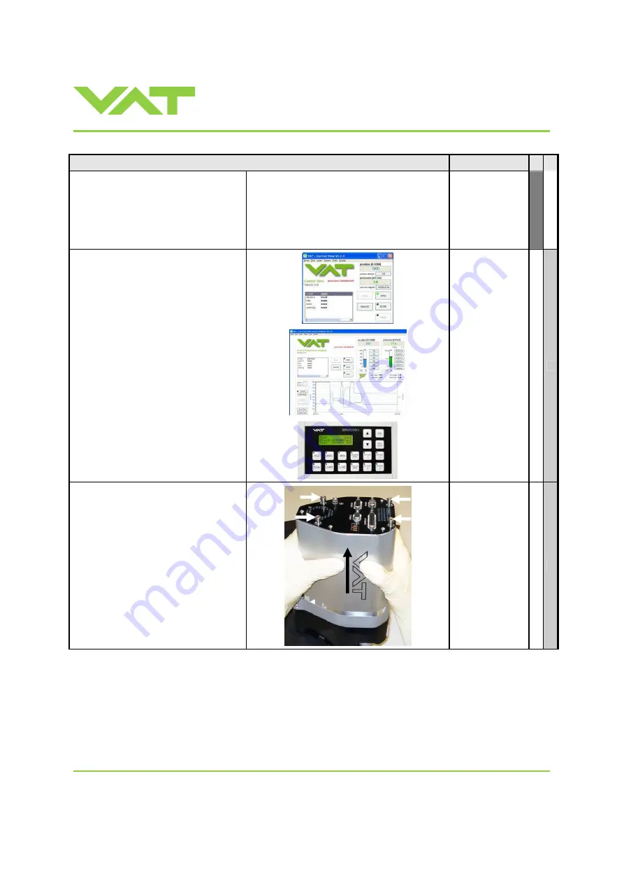 VAT 650 GS Series Installation, Operating,  & Maintenance Instructions Download Page 64