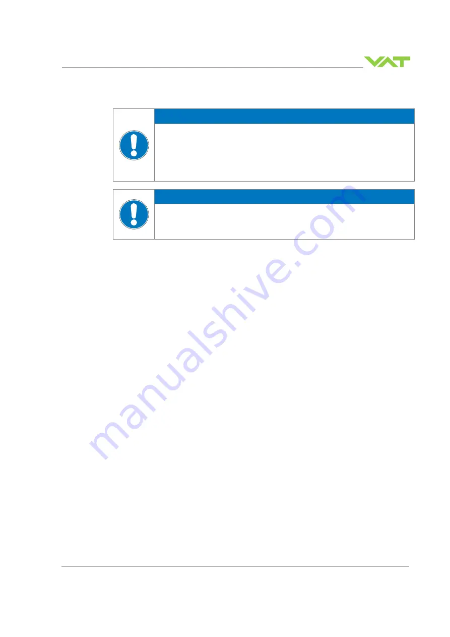 VAT 653 AQ Series Installation, Operating,  & Maintenance Instructions Download Page 101