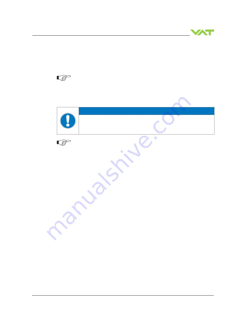 VAT LINVAT 070 Series Installation, Operating,  & Maintenance Instructions Download Page 25