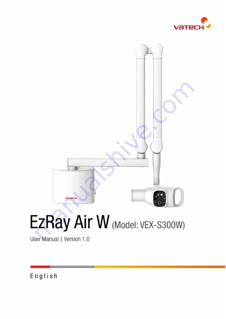 Vatech EzRay Air W User Manual Download Page 1