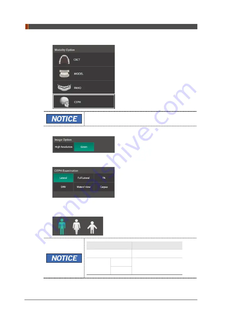 Vatech Green X PHT-75CHS User Manual Download Page 424