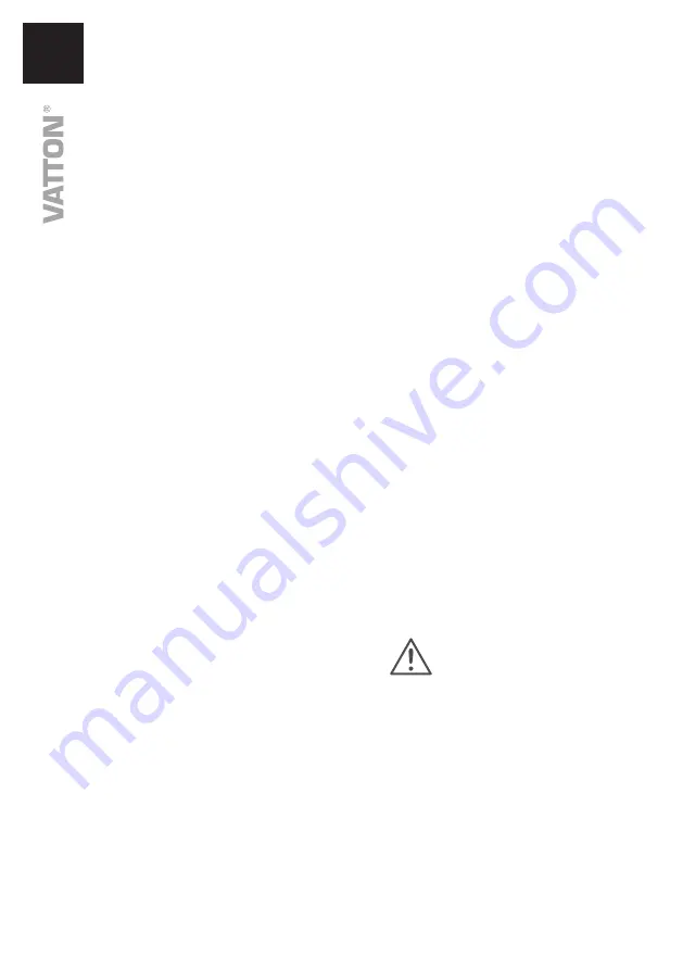 VATTON 48212 Manual Download Page 12