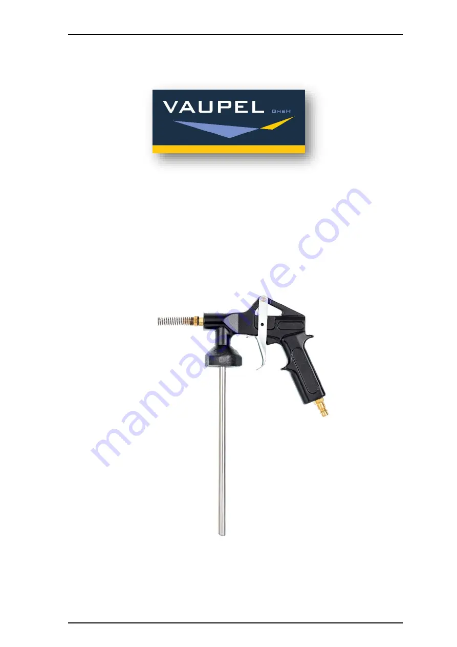 VAUPEL 2000 HG Operating Manual Download Page 1