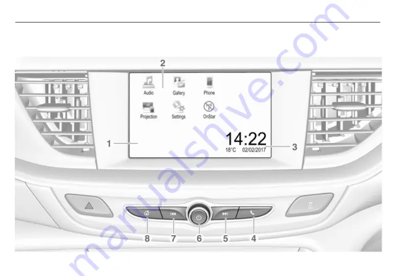 Vauxhall Insignia Navi 900 IntelliLink Owner'S Manual Download Page 88