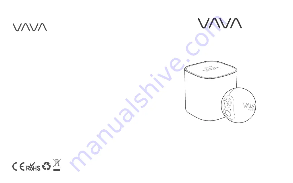 Vava Cam Pro Quick Start Manual Download Page 1