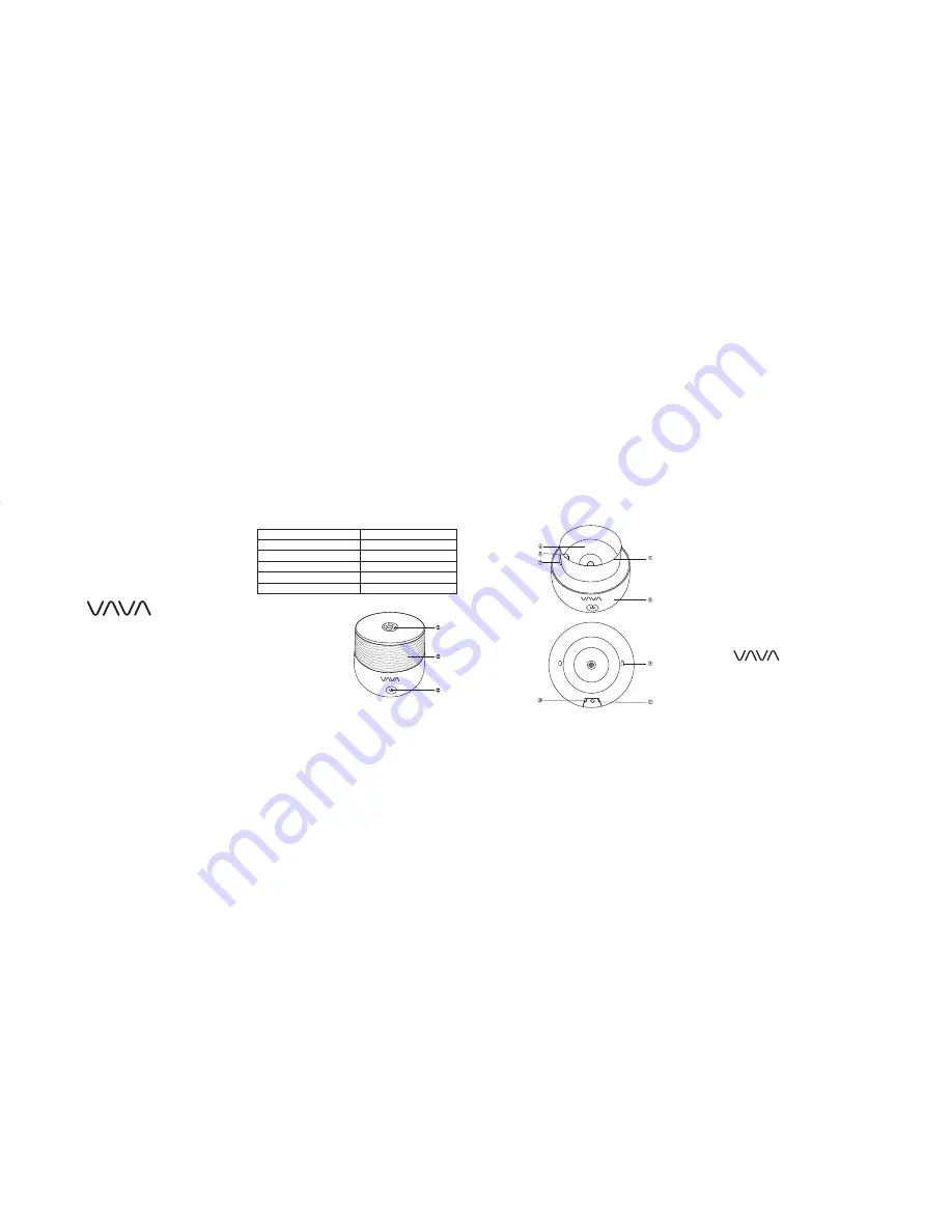 Vava VA-AD011 Скачать руководство пользователя страница 1