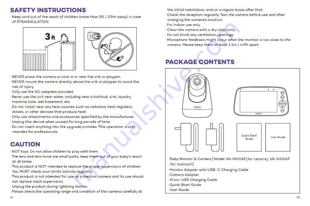 Vava VA-IH006E User Manual Download Page 3